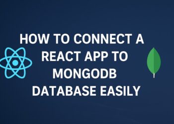 connect react app to mongoDB database easily